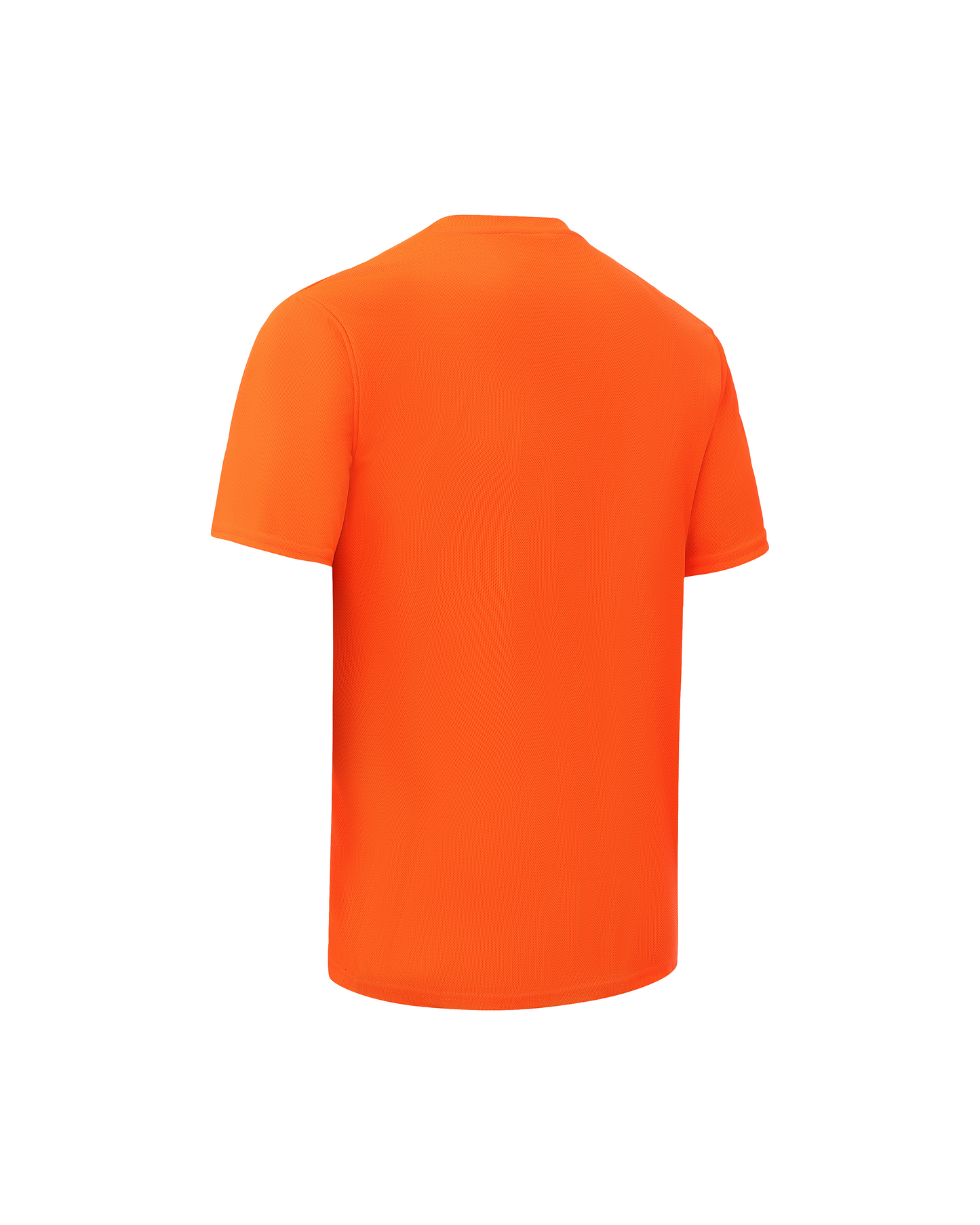 Ideal Club High Visibility Non Reflector Orange Short Sleeve Safety Shirt
