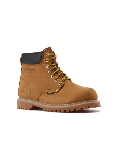Botas de trabajo resistentes al agua Safara Premium Wheat Nubuck (61118)