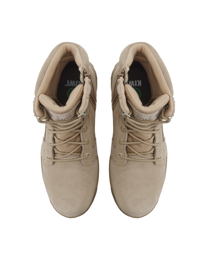 Botas tácticas resistentes al agua con cremallera y resistentes a la arena Safara (62118)