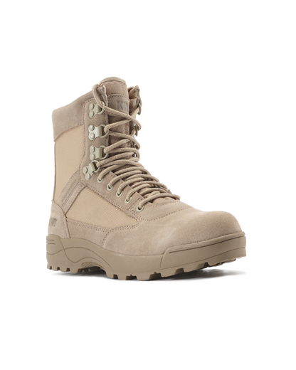 Botas tácticas resistentes al agua con cremallera y resistentes a la arena Safara (62118)