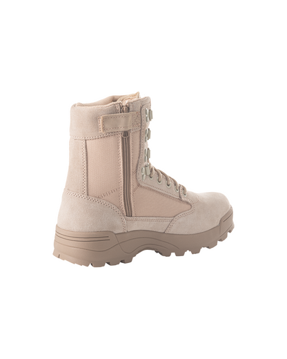 Botas tácticas resistentes al agua con cremallera y resistentes a la arena Safara (62118)