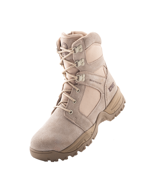 Botas tácticas Kiwi, color tostado (venta anticipada)