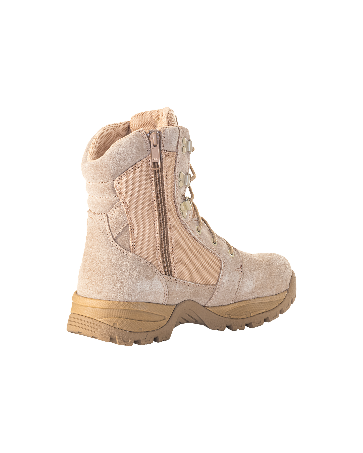 Kiwi Rugged Sand Suede Zipped Water Resistant Tactical Boots [62200]
