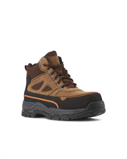 Kiwi Trail Wheat Suede/Nylon 5" Steel Toe Water Resistant Work Boots [R63200]
