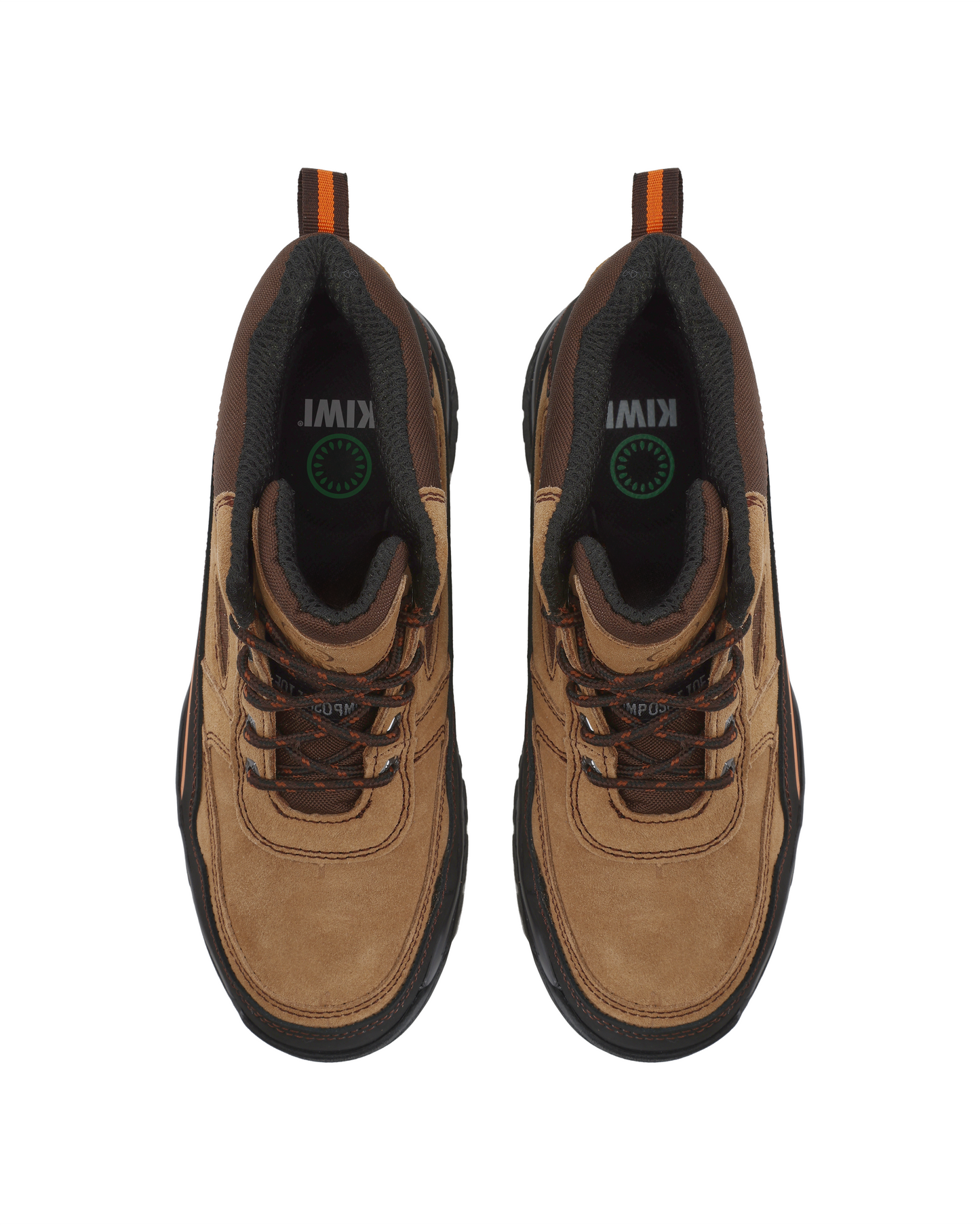 Kiwi Trail Wheat Suede/Nylon 5" Steel Toe Water Resistant Work Boots [R63200]