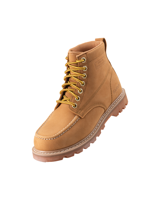 Botas de trabajo Oxford resistentes al agua Safara Premium Wheat Nubuck (63518)
