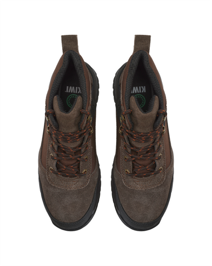 Kiwi Trek Brown Suede/Nylon 5" Steel Toe Water Resistant Work Boots [63400]