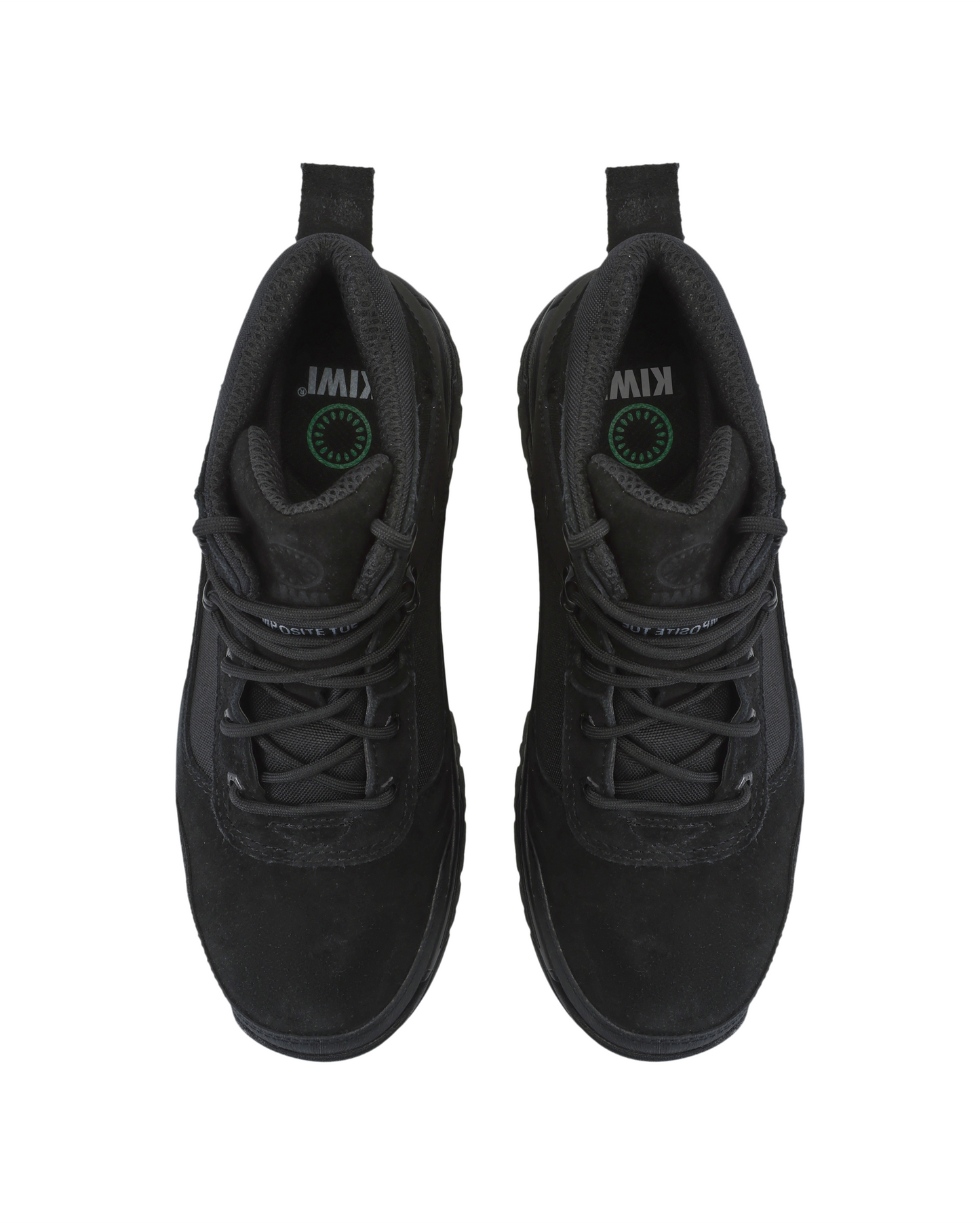 Kiwi Trek Black Suede/Nylon 5" Steel Toe Water Resistant Work Boots [63500]