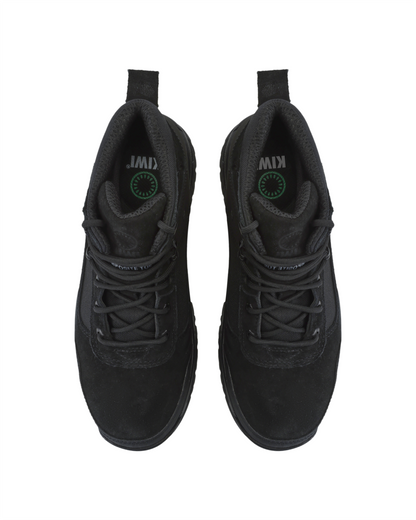 Kiwi Trek Black Suede/Nylon 5" Steel Toe Water Resistant Work Boots [63500]