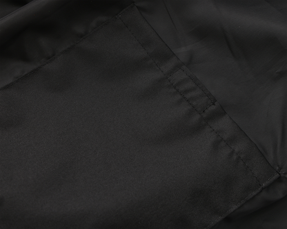 Kiwi High Visibility 3-in-1 Hooded & Fleece Lined ANSI/ISEA 107-2020 Reflector Contrast Trimmed Water Resistant Black Safety Jacket [71600]