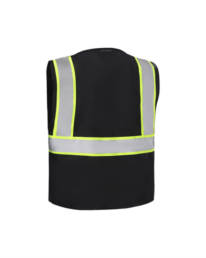 Chaleco de seguridad reflectante de alta visibilidad ANSI/ISEA 107-2020 de Kiwi (70203)