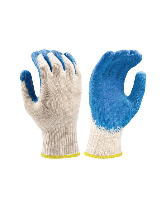 Guantes de trabajo de punto con revestimiento de palma de kiwi - 300 pares (50104)